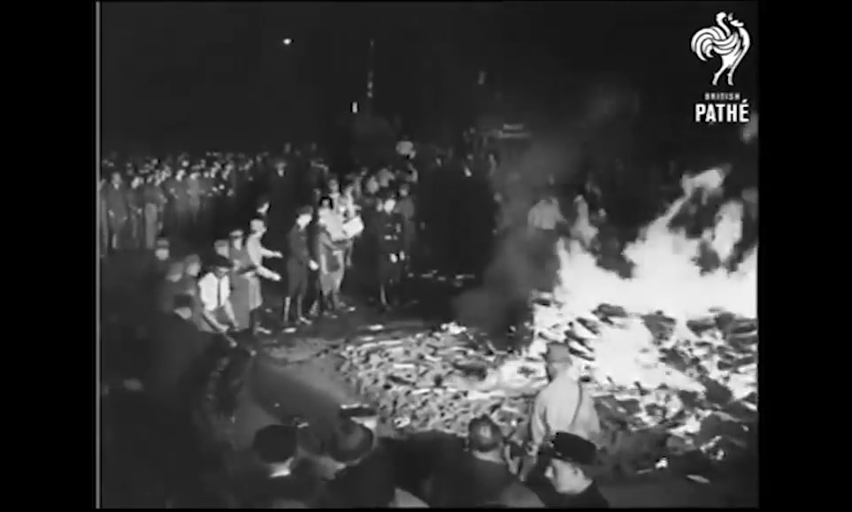 Joseph Goebbels Rede bei der Bücherverbrennung
